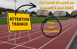 Piste Jacques Chartier non accessible pour travaux du 20 avril au 2 mai 2026