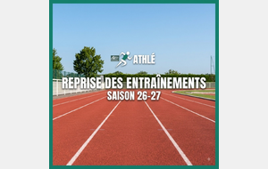 Reprise saison 26/27